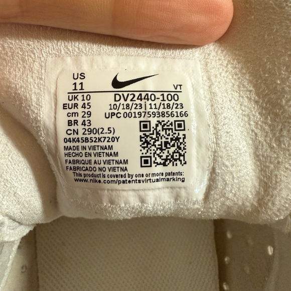 Size 11 - Nike Lunar Roam Phantom light bone - Picture 7 of 7